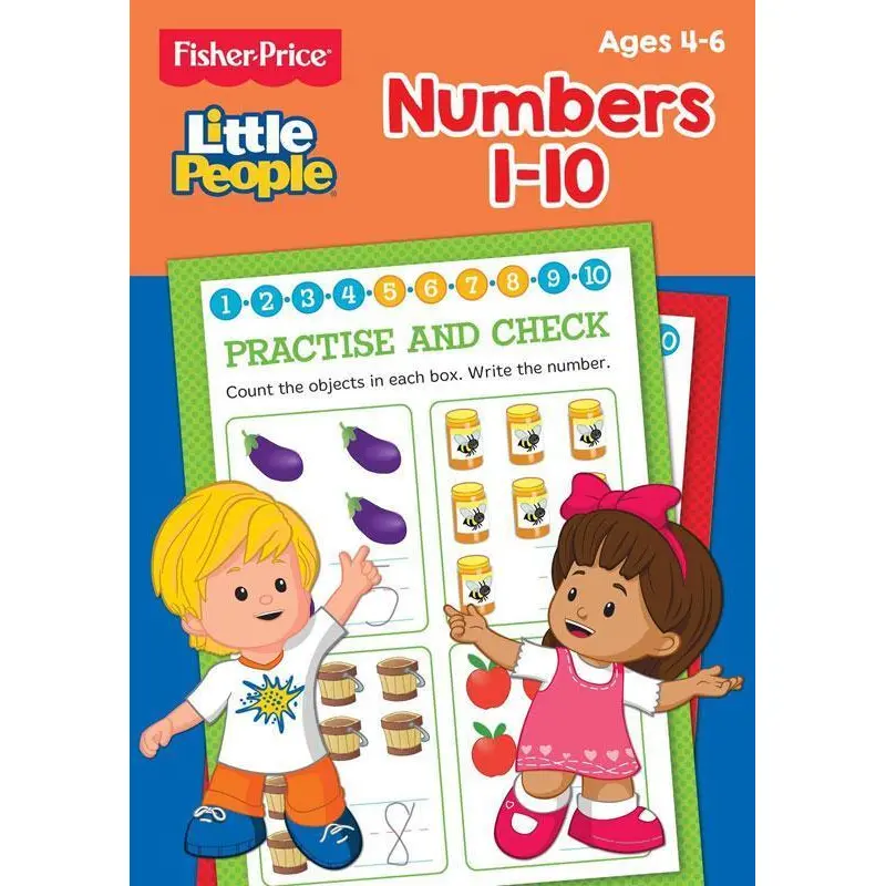 Fisher-Price Numbers Activity Book