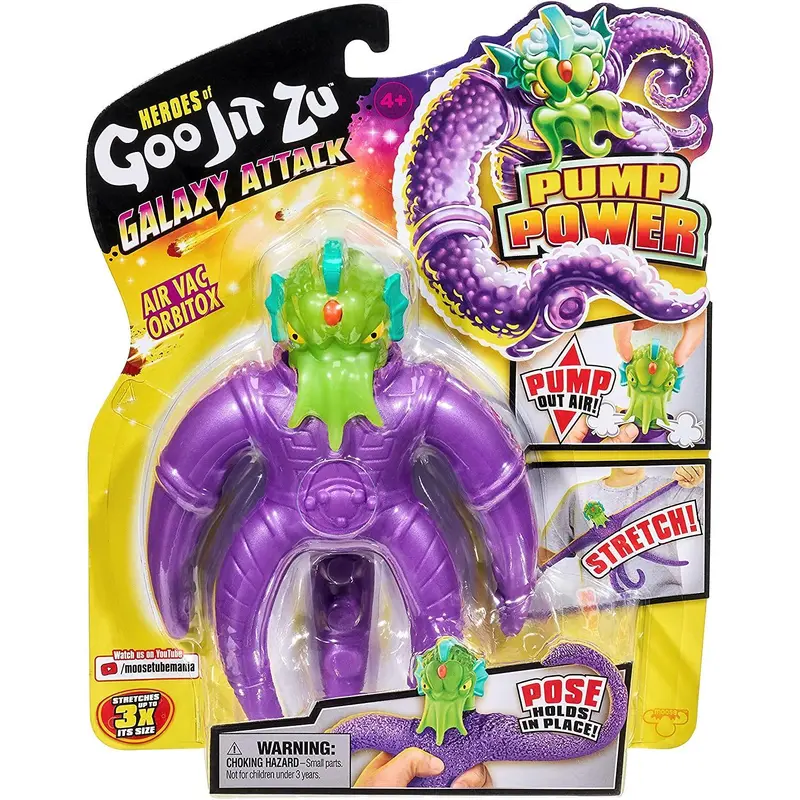 Heroes of Goo Jit Zu Galaxy Attack Air Vac Orbitox Action Figure