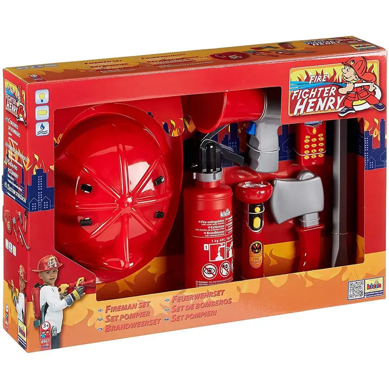 Klein 8967 Fireman Henry Fire Fighter Set