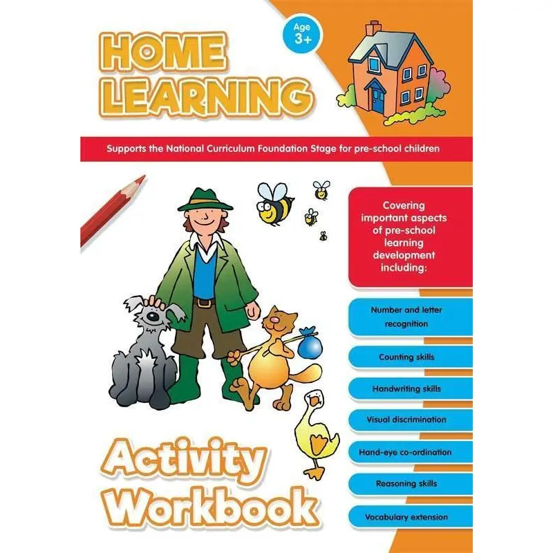 Learning At Home Activity Books Assorted