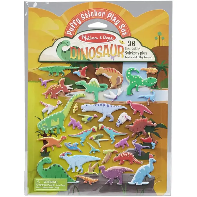 Melissa & Doug Dinosaur Puffy Sticker Play Set