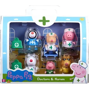 Peppa Pig Doctors and Nurses Figure Pack