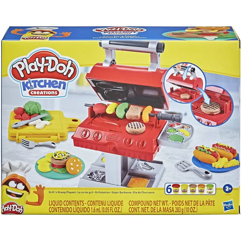 Play-doh Kitchen Creations Grill 'n Stamp Playset