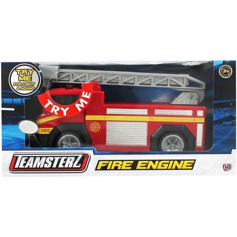Teamsterz Interactive Light & Sound Fire Engine