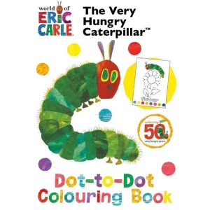 Very Hungry Caterpillar Dot To Dot Colouring Book
