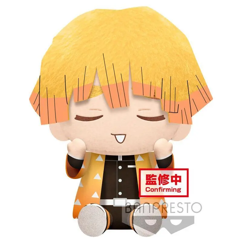 Demon Slayer Kimetsu No Yaiba Zenitsu Agatsuma Plush Toy 20cm