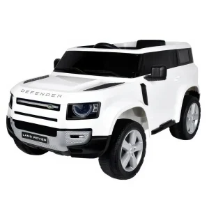 Land Rover Defender 12v Battery Ride-on - White