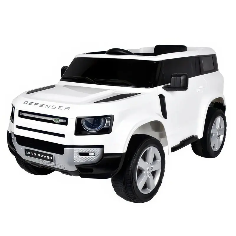 Land Rover Defender 12v Battery Ride-on - White