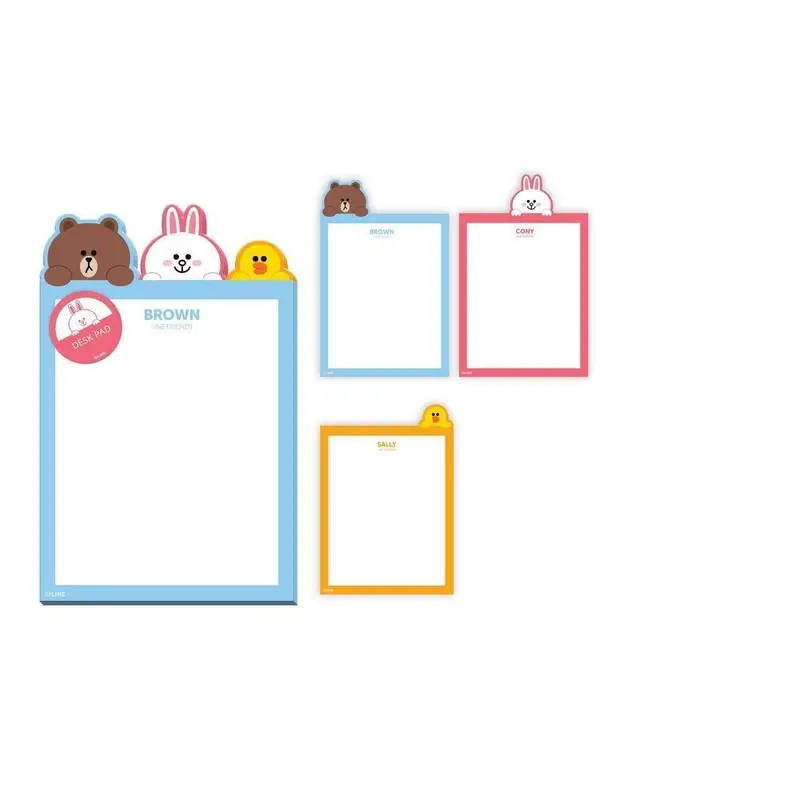 Line Friends Desk Note Pad