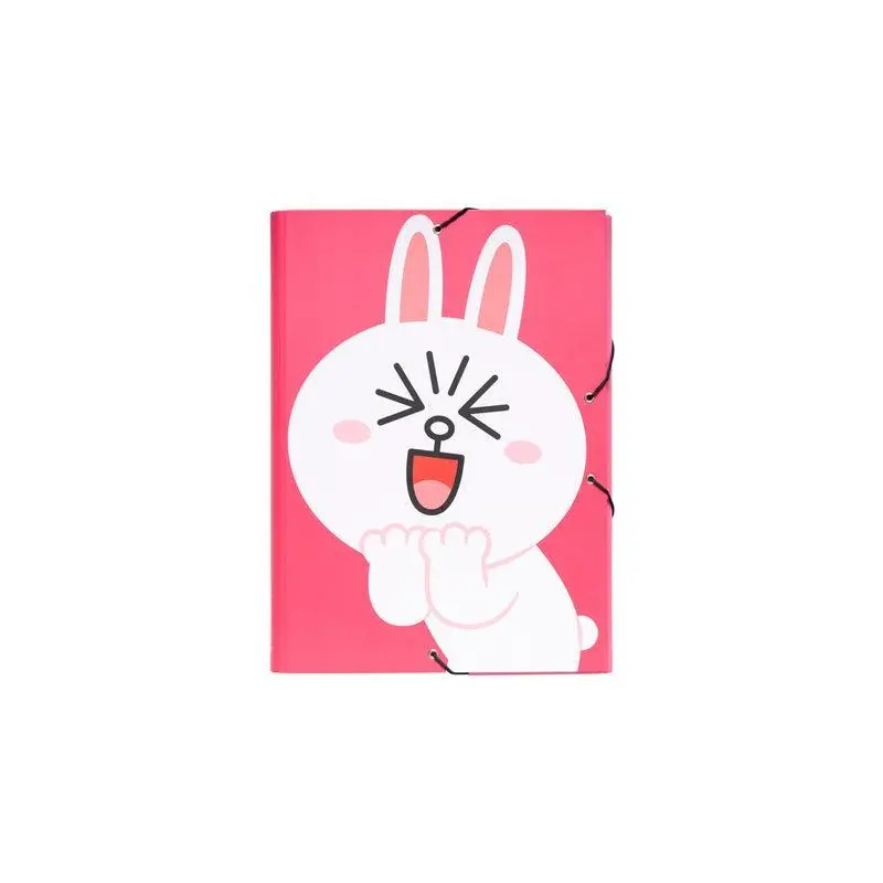 Line Friends Elastic A4 Flap Folder
