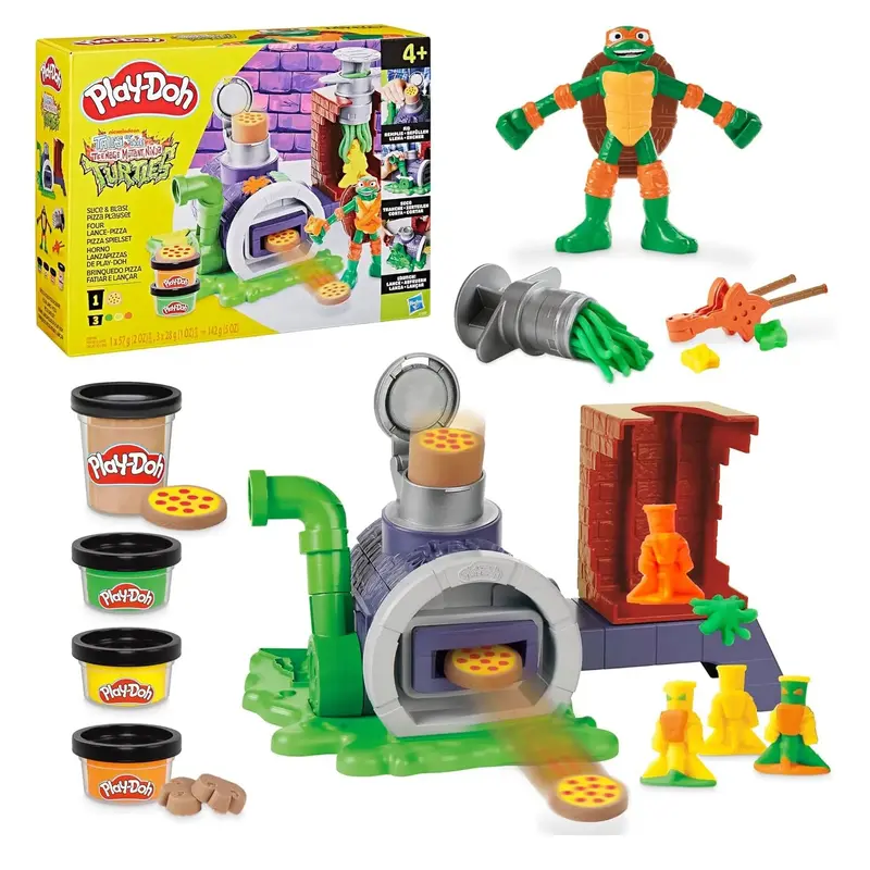Play-doh Teenage Mutant Ninja Turtles Slice and Blast Pizza Playset