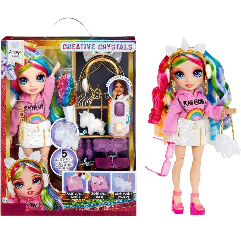 Rainbow High Creative Crystals Fashion Doll - Amaya