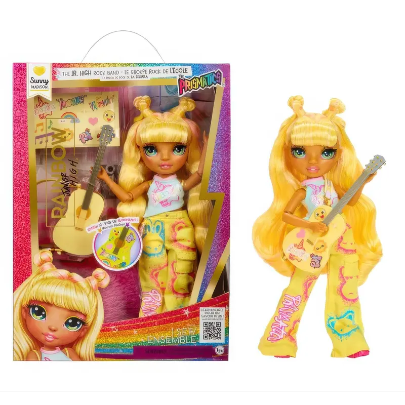 Rainbow High Jr High Rock Band - Sunny Yellow 23cm Fashion Doll