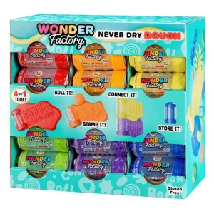 Wonder Factory Never Dry Dough Singles - Assorted