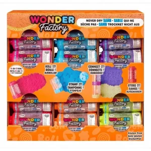 Wonder Factory Never Dry Sand Singles - Assorted