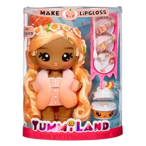 Yummiland Large Doll + Lipgloss Pet- Piper Peach