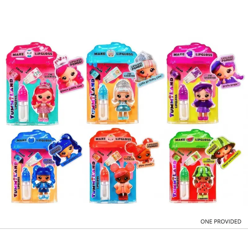 Yummiland Lip Gloss Doll Series 2 + Mystery Chase - Assorted