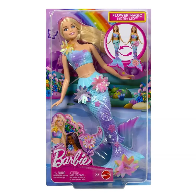 Barbie Flower Magic Mermaid Doll