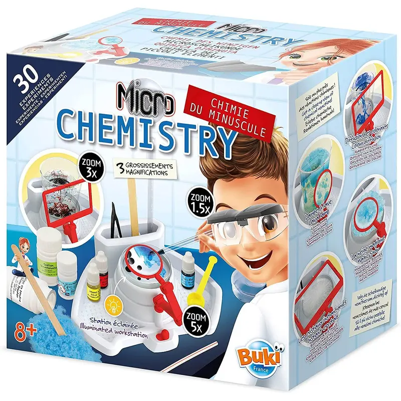 BUKI France 8367 Micro Chemistry Set