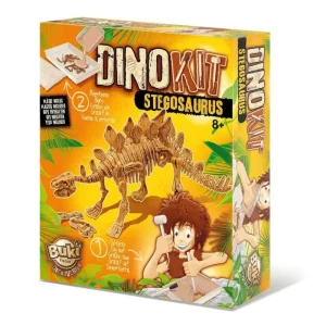 BUKI France Dino Kit Stegosaurus Dinosaur Fossil Digging Set