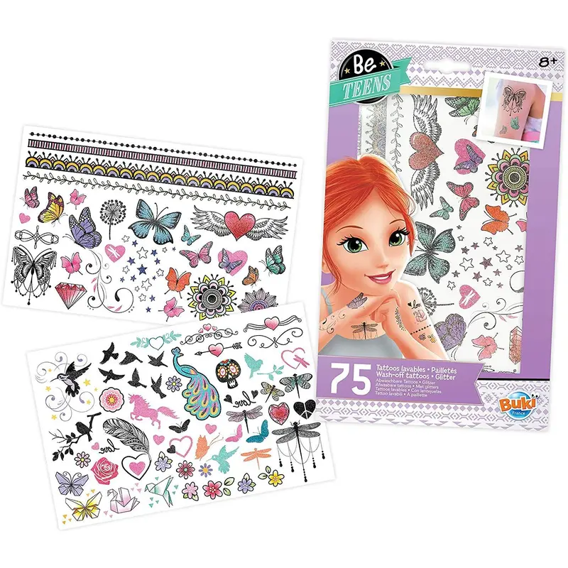 BUKI Washable Tattoos - Glitter