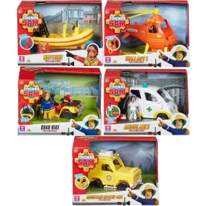 Fireman Sam Mini Vehicles - Assorted