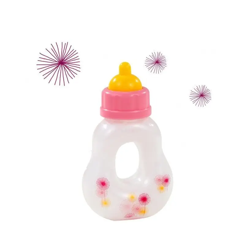 GOTZ Dolls Magic Baby Milk Bottle - Happy Flowers