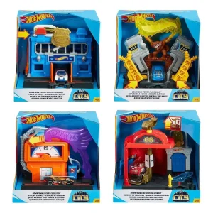 Hot Wheels-city Themed Play Sets - Assorted