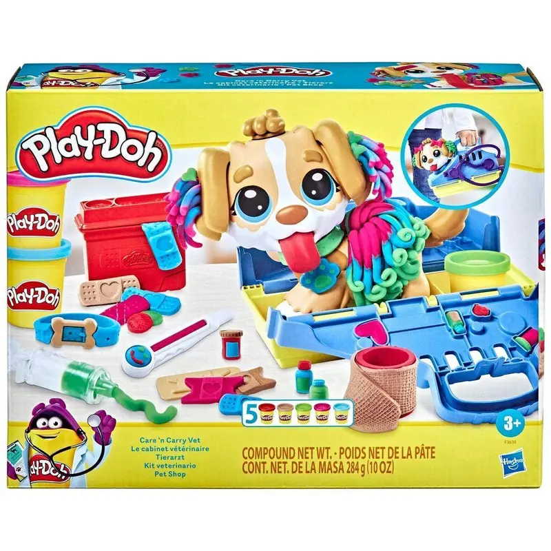 Play-doh Care 'n Carry Vet Playset