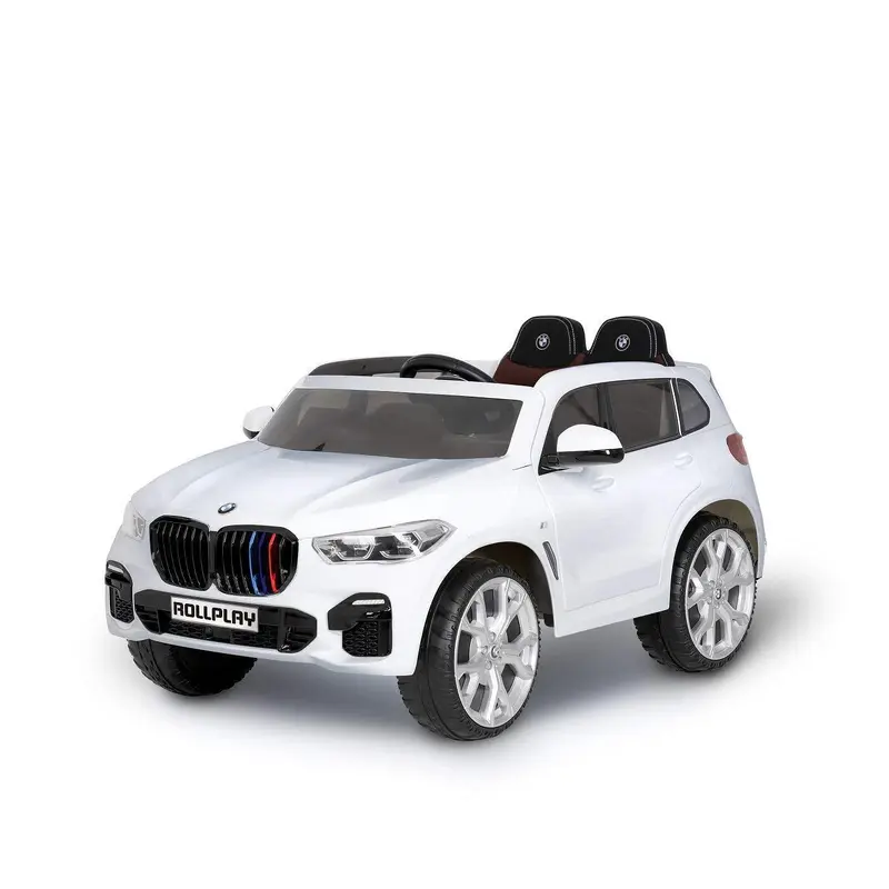 Rollplay Premium BMW X5 12V Battery Ride-on Car - White