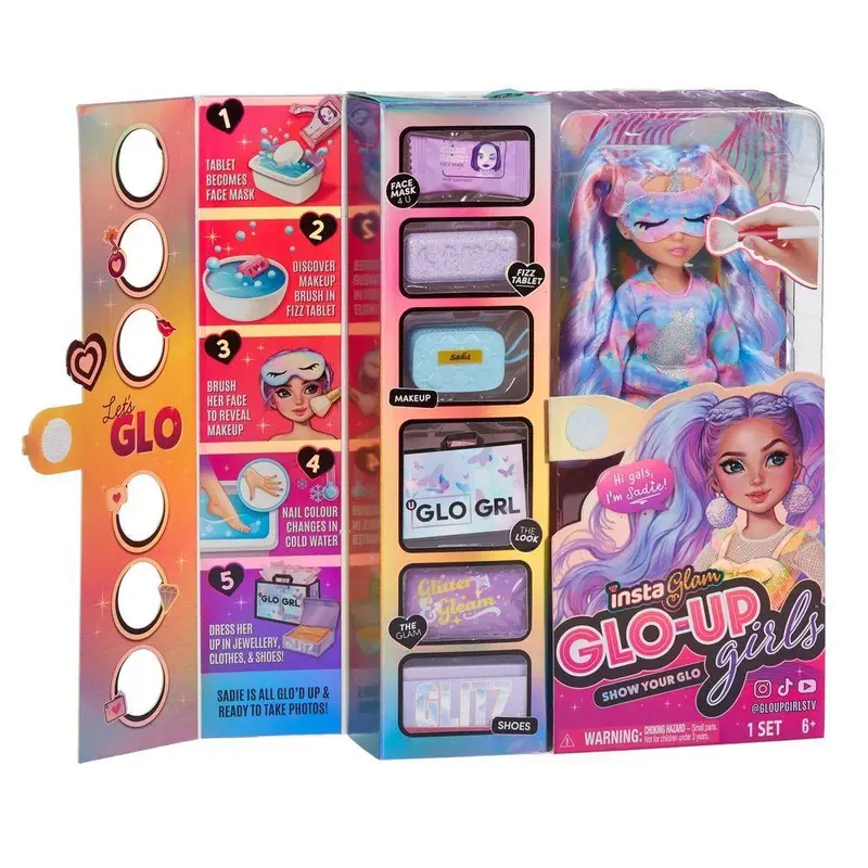 Shimmer 'n Sparkle Instaglam Glo-up Girls Sadie