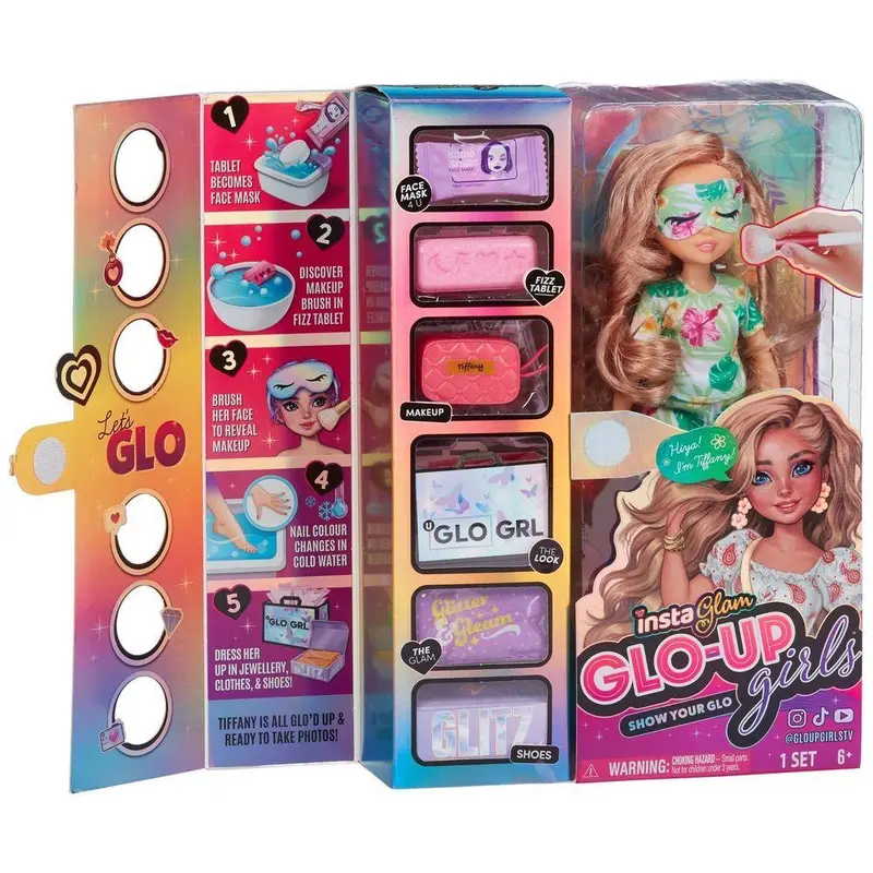 Shimmer 'n Sparkle Instaglam Glo-up Girls Tiffany
