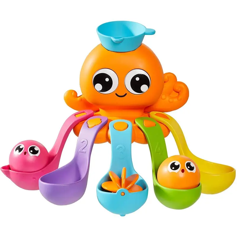 TOMY Toomies 7-in-1 Bath Activity Octopus