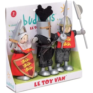 Le Toy Van Wooden Crusader Budkins Set Figure