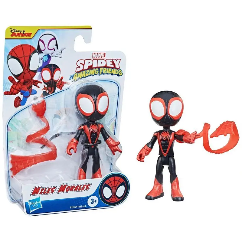 Marvel Spidey and His Amazing Friends Miles Morales Hero Action Figure