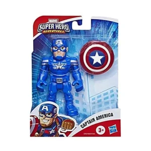Marvel Super Hero Adventures Captain America 12.5cm Action Figure