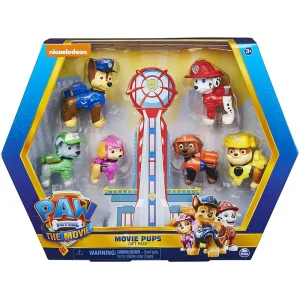 PAW Patrol Movie Pups Gift Pack with 6 Collectible Toy Figures
