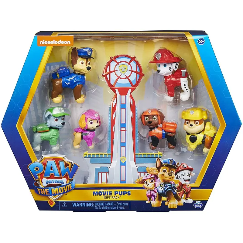 PAW Patrol Movie Pups Gift Pack with 6 Collectible Toy Figures