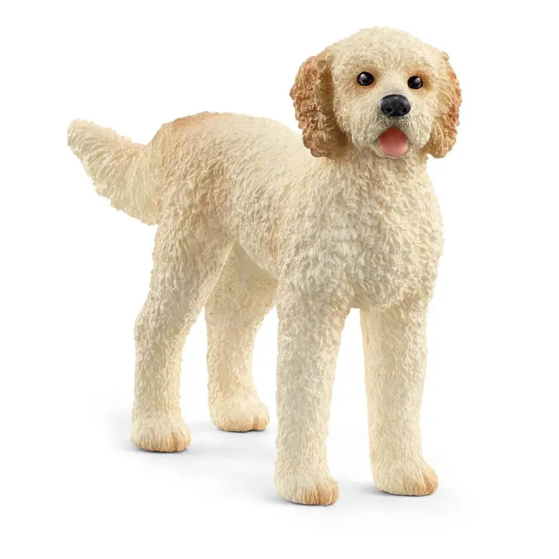 Schleich 13939 Goldendoodle Dog Figure