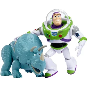 Toy Story Disney Toy Story Pixar Buzz Lightyear and Trixie Figure