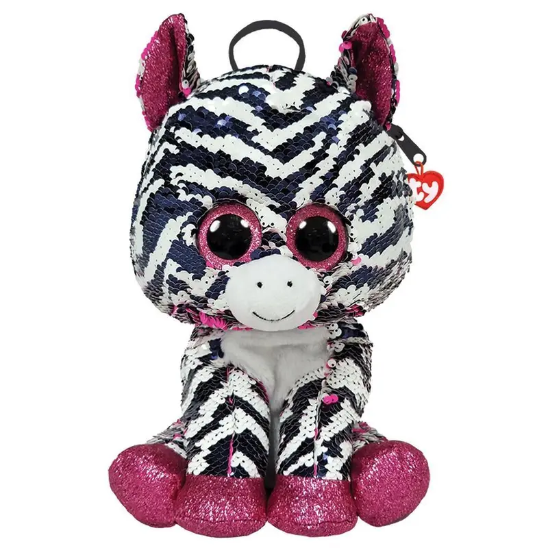 Ty Fashion Backpack Zoey Zebra 33cm