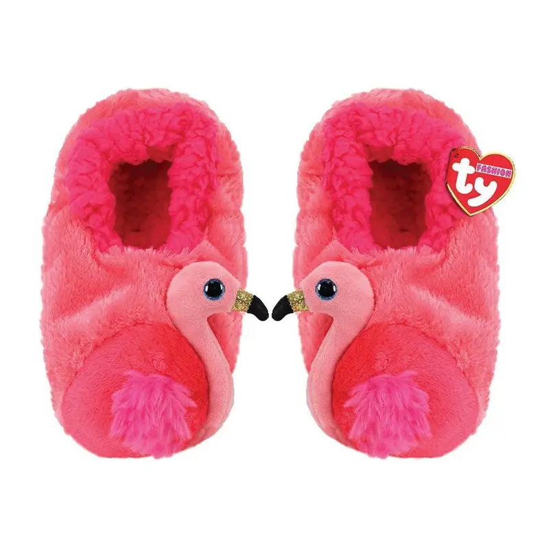 Ty Fashion Slippers Gilda Flamingo - Size 36-38