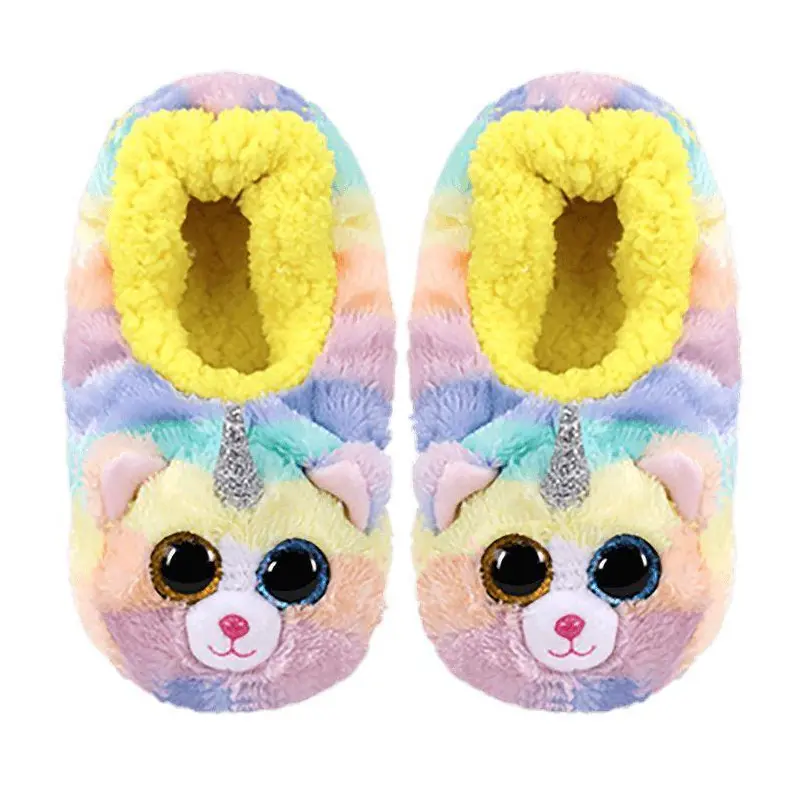 Ty Fashion Slippers Heather Cat - Size 36-38