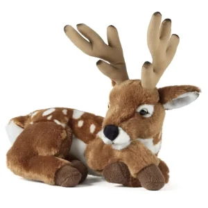 Living Nature Deer with Antlers 30cm Plush
