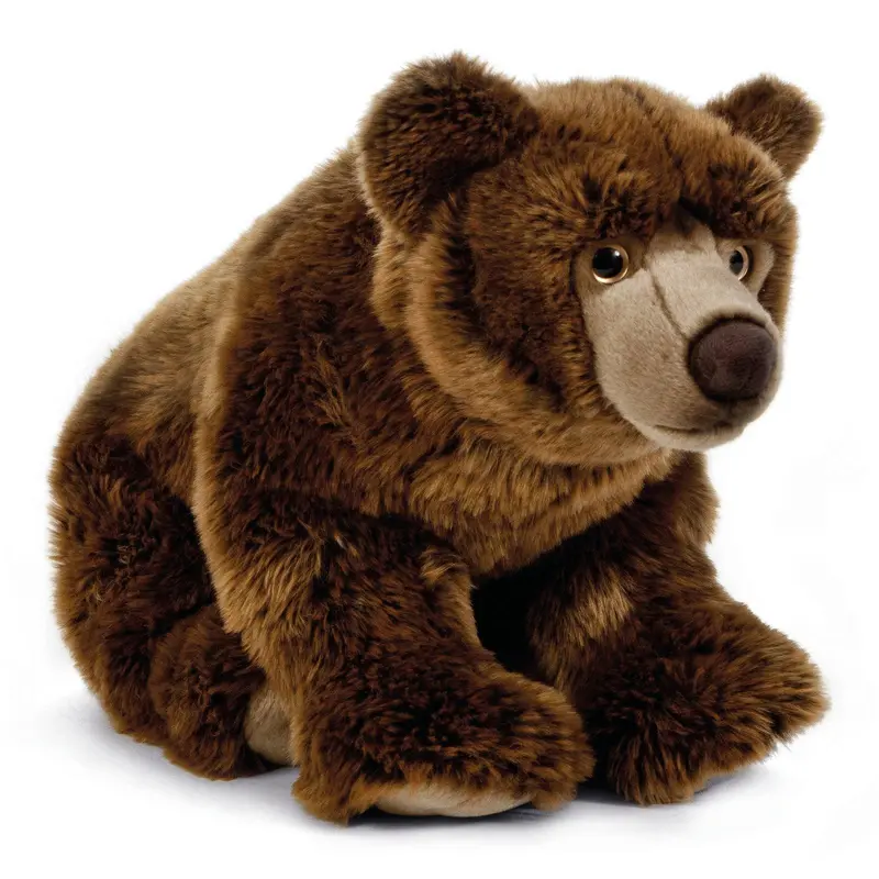 Living Nature Large 45cm Brown Bear Plush