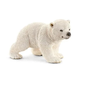 Schleich 14708 Polar Bear Cub Walking Figure