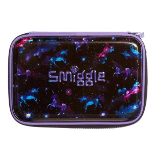 Smiggle 269165 Galaxy Double Up Hardtop Pencil Case