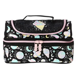 Smiggle Beyond Double Decker Lunchbox - Black