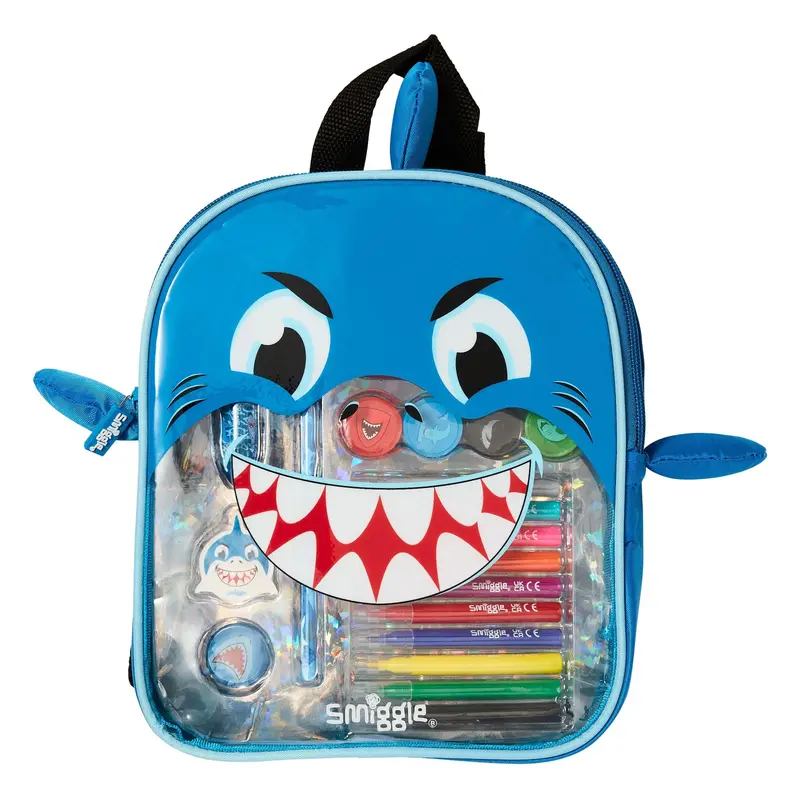 Smiggle Character Backpack Kit - Blue