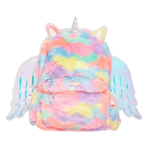 Smiggle Dreamer Fluffy Junior Backpack - Pastel